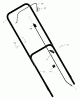 Murray 224010x24B - B&S/ 22" Walk-Behind Mower (2004) (Meijer) Spareparts Handle Assembly