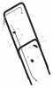 Murray 22408D - 22" Walk-Behind Mower (2002) Spareparts Handle Assembly