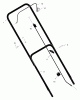 Murray 224110x194A - B&S/ 22" Walk-Behind Mower (2004) (Walmart) Spareparts Handle Assembly