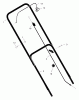 Murray 225111x194D - B&S/ 22" Walk-Behind Mower (2003) (Walmart) Spareparts Handle Assembly
