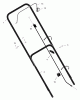 Murray 225111x92B - B&S/ 22" Walk-Behind Mower (2000) (Walmart) Spareparts Handle Assembly