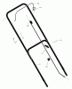 Murray 225113x194A - B&S/ 22" Walk-Behind Mower (2004) (Walmart) Spareparts Handle Assembly