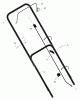 Murray 22516x194B - B&S/ 22" Walk-Behind Mower (2001) (Walmart) Spareparts Handle Assembly
