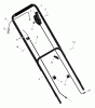 Murray 226130x6A - Ultra 22" Walk-Behind Mower (2001) Spareparts Handle Assembly