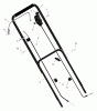 Murray 22615x8B - Scotts 22" Walk-Behind Mower (2000) (Home Depot) Spareparts Handle Assembly