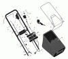 Murray 229631x31A - Scotts 22" Walk-Behind Mower (2001) (Home Depot) Spareparts Handle & Bag Assembly