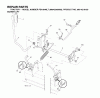 Poulan / Weed Eater PB19546LT (96048001700) - Poulan Pro Lawn Tractor (2010-12) Pièces détachées MOWER LIFT LEVER