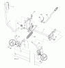 Poulan / Weed Eater PB195A46LT (96042014700) - Poulan Pro Lawn Tractor (2012-11) Listas de piezas de repuesto y dibujos MOWER LIFT / DECK LIFT