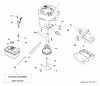 Poulan / Weed Eater PB195A46LT (96042014701) - Poulan Pro Lawn Tractor (2012-12) Listas de piezas de repuesto y dibujos ENGINE