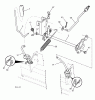 Poulan / Weed Eater PB18VA46 (96042015400) - Poulan Pro Lawn Tractor (2013-09) Listas de piezas de repuesto y dibujos MOWER LIFT / DECK LIFT