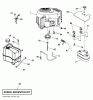 Poulan / Weed Eater PB22H46YT (96048005200) - Poulan Pro Lawn Tractor (2012-11) Listas de piezas de repuesto y dibujos ENGINE