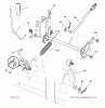 Poulan / Weed Eater PB22H46YT (96048005200) - Poulan Pro Lawn Tractor (2012-11) Listas de piezas de repuesto y dibujos MOWER LIFT LEVER