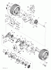 Poulan / Weed Eater PB30 (96022001200) - Poulan Pro 30" Rear-Engine Riding Mower (2011-03) Listas de piezas de repuesto y dibujos DRIVE