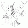 Poulan / Weed Eater PBGT26H54 (96048002001) - Poulan Pro Lawn Tractor (2012-01) Listas de piezas de repuesto y dibujos MOWER LIFT / DECK LIFT