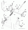Poulan / Weed Eater PO10530LT (96048003901) - Poulan Lawn Tractor (2012-12) Listas de piezas de repuesto y dibujos MOWER LIFT / DECK LIFT