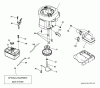 Poulan / Weed Eater PO14538LT (96048002200) - Poulan Lawn Tractor (2012-02) Listas de piezas de repuesto y dibujos ENGINE