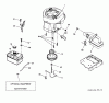 Poulan / Weed Eater PO14538LT (96048004700) - Poulan Lawn Tractor (2012-11) Listas de piezas de repuesto y dibujos ENGINE