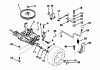 Poulan / Weed Eater PP11536K - Poulan Pro Lawn Tractor Listas de piezas de repuesto y dibujos TRANSAXLE