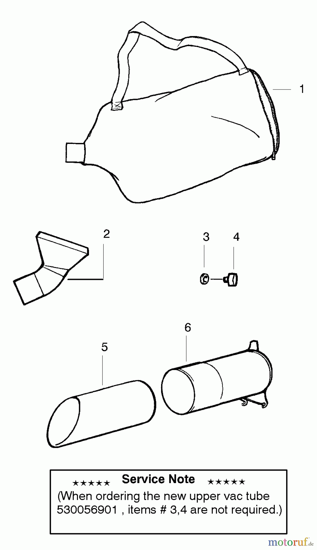  Poulan / Weed Eater Bläser / Sauger / Häcksler / Mulchgeräte BV1650 (Type 2) - Weed Eater Barracuda Blower Vacuum Tube Assembly
