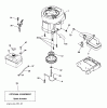 Poulan / Weed Eater PXT12530 (96046003000) - Poulan XT Lawn Tractor (2010-01) Listas de piezas de repuesto y dibujos ENGINE