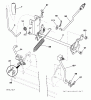 Poulan / Weed Eater PXT12530 (96046003000) - Poulan XT Lawn Tractor (2010-01) Listas de piezas de repuesto y dibujos MOWER LIFT / DECK LIFT