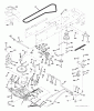 Poulan / Weed Eater PXT175G42 (96016002602) - Poulan XT Lawn Tractor (2012-12) Listas de piezas de repuesto y dibujos DRIVE