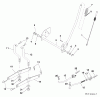 Poulan / Weed Eater PXT175G42 (96016002600) - Poulan XT Lawn Tractor (2011-01) Listas de piezas de repuesto y dibujos MOWER LIFT / DECK LIFT
