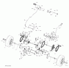 Poulan / Weed Eater WE261 (96024000202) - Weed Eater Lawn Tractor (2011-10) Listas de piezas de repuesto y dibujos DRIVE