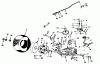 Poulan / Weed Eater XEL1122AR - Poulan Pro Lawn Tractor Listas de piezas de repuesto y dibujos TRANSAXLE AND REAR WHEEL