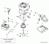 Poulan / Weed Eater XT195H42LT (96042012101) - Poulan XT Lawn Tractor (2011-04) Listas de piezas de repuesto y dibujos ENGINE