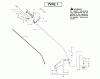 Poulan / Weed Eater FL25 (952715669) - Weed Eater Featherlite String Trimmer (2010-03) Listas de piezas de repuesto y dibujos SHAFT HANDLE #1