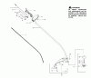 Poulan / Weed Eater P1500 (952711930) - Poulan String Trimmer (2010-04) Listas de piezas de repuesto y dibujos SHAFT HANDLE