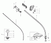 Poulan / Weed Eater PT3000 - Poulan String Trimmer Listas de piezas de repuesto y dibujos Cutting Head & Driveshaft