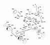 Wolf-Garten Premio 46 BAi 4617000 Series B (2003) Spareparts Height adjustment, Wheels