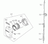 Shindaiwa BP30LT - String Trimmer / Brush Cutter Listas de piezas de repuesto y dibujos Air Filter / Throttle Cable