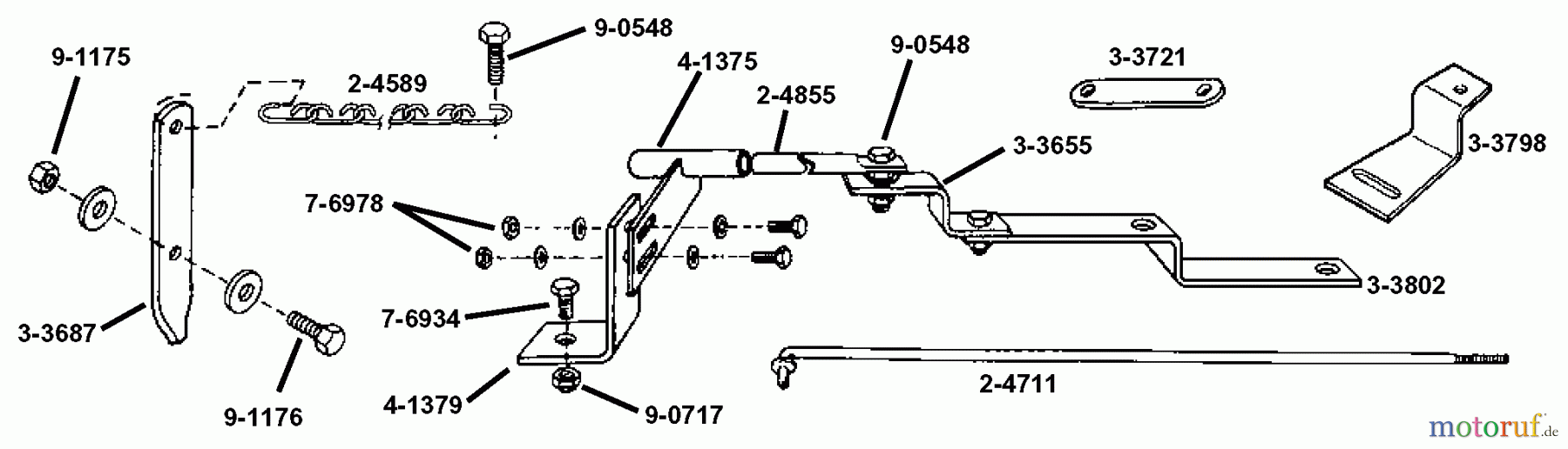  Snapper Zubehör. Rasenmäher 7061207 - Snapper Backside Dual Idler Kit (Pistol Grip), 12.5 HP & 14 HP Backside Idler (Part 2)