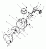 Snapper 7063073 - Bucket Catcher Kit (Kohler Eng. Models) Listas de piezas de repuesto y dibujos Blower Assembly