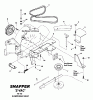 Snapper 7063320 - Triple Bag Catcher, 48" Z- VAC Listas de piezas de repuesto y dibujos BLOWER MOUNT GROUP 48