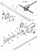 Snapper 7082099 - 30" RER Snowthrower Attachment Listas de piezas de repuesto y dibujos Gearbox, Shafts