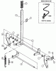 Snapper 7082099 - 30" RER Snowthrower Attachment Listas de piezas de repuesto y dibujos Lift Components