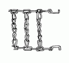 Snapper 7082099 - 30" RER Snowthrower Attachment Listas de piezas de repuesto y dibujos Tire Chain Kits