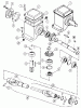 Snapper 7080499 - 54" Mower Attachment, MF Series Listas de piezas de repuesto y dibujos Gear Box & U-Joint