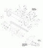 Snapper 1695297 - 42" Single Stage Snowthrower Attachment Listas de piezas de repuesto y dibujos Body & Rotor Group (987706)