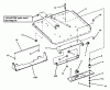 Snapper ZF5200M - 52" Out Front Mower Deck, Series 0 Listas de piezas de repuesto y dibujos Seat Support Assembly