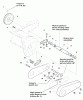 Snapper 1695298 - 46" Single Stage Snowthrower Attachment Listas de piezas de repuesto y dibujos Drive group (986036)