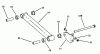 Snapper ZM5202M (84672) - 52" Deck, Mid Mount Z-Rider, Series 2 Listas de piezas de repuesto y dibujos Deck, Idlers, Rollers (Part 2)