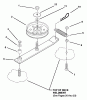 Snapper ZU4804M - 48" Deck, Mid Mount ZU-Rider, Series 4 Listas de piezas de repuesto y dibujos Single Idler Assembly