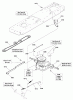 Snapper LT24460 (2690809) - 46" Lawn Tractor, 24HP, LT125 Series Listas de piezas de repuesto y dibujos Transmission Group