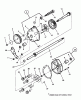 Snapper CP214017R2 (84691) - 21" Walk-Behind Mower, 4 HP, 2 Cycle, Steel Deck, Series 17 Spareparts TRANSMISSION (DIFFERENTIAL)