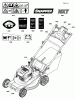 Snapper ENXT22875E (7800873) - 22" Walk-Behind Mower, 8.75GT, Electric Start (Export) Spareparts Decal Group